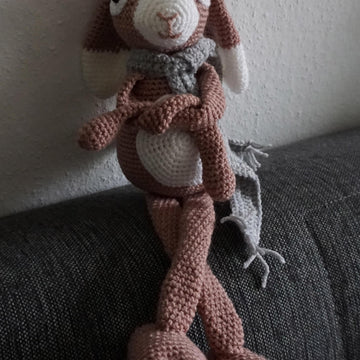 Crochet Pattern Long Legged Bunny Holly!