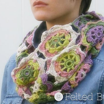 Infinity Blossom Cowl