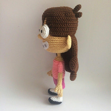 Mabel by Gravity falls PDF crochet pattern
