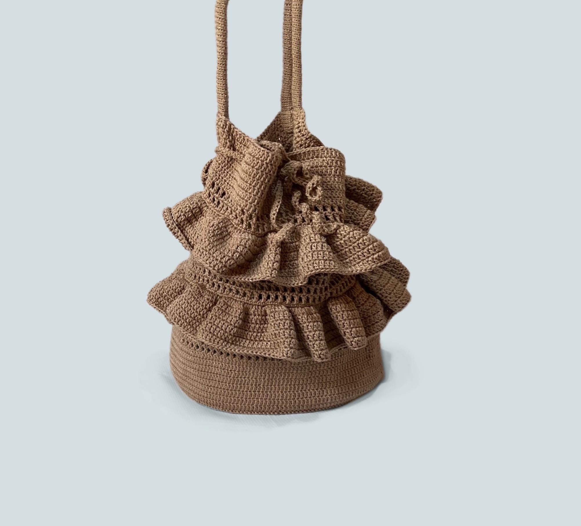 Double Ruffle Bag