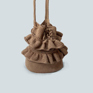 Double Ruffle Bag