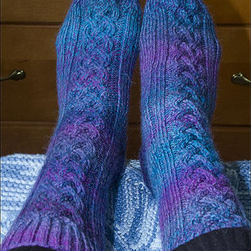 Bold Braid Socks & Cuffs
