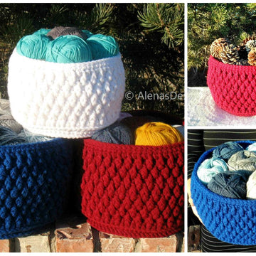 Crochet Nesting Baskets