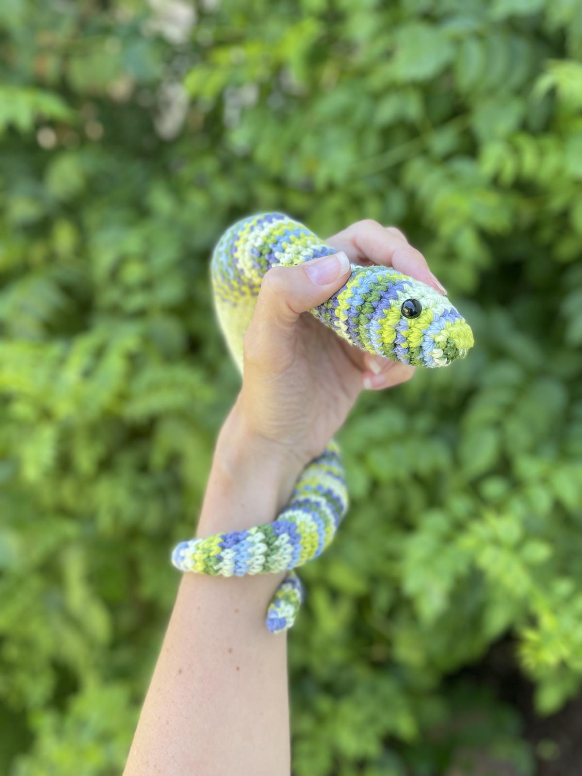 Loki the Snake Amigurumi