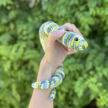 Loki the Snake Amigurumi
