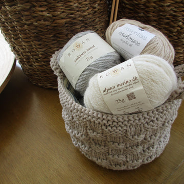 Basket Stitch Container
