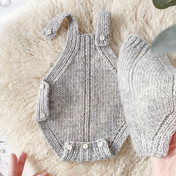 12-24 months - TWISTY Baby Knitted Romper Pattern