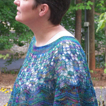 The Irish Sea shawl