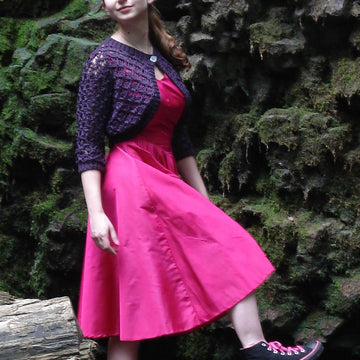 Trellis Lace Bolero