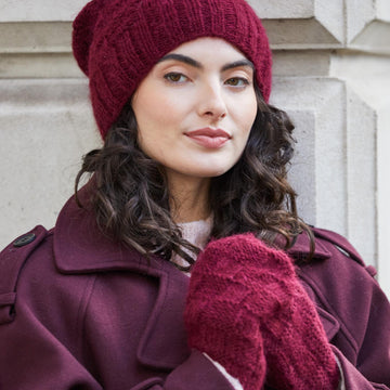 Heather Hat + Mittens in MODE at Rowan Softest Alpaca - Downloadable PDF