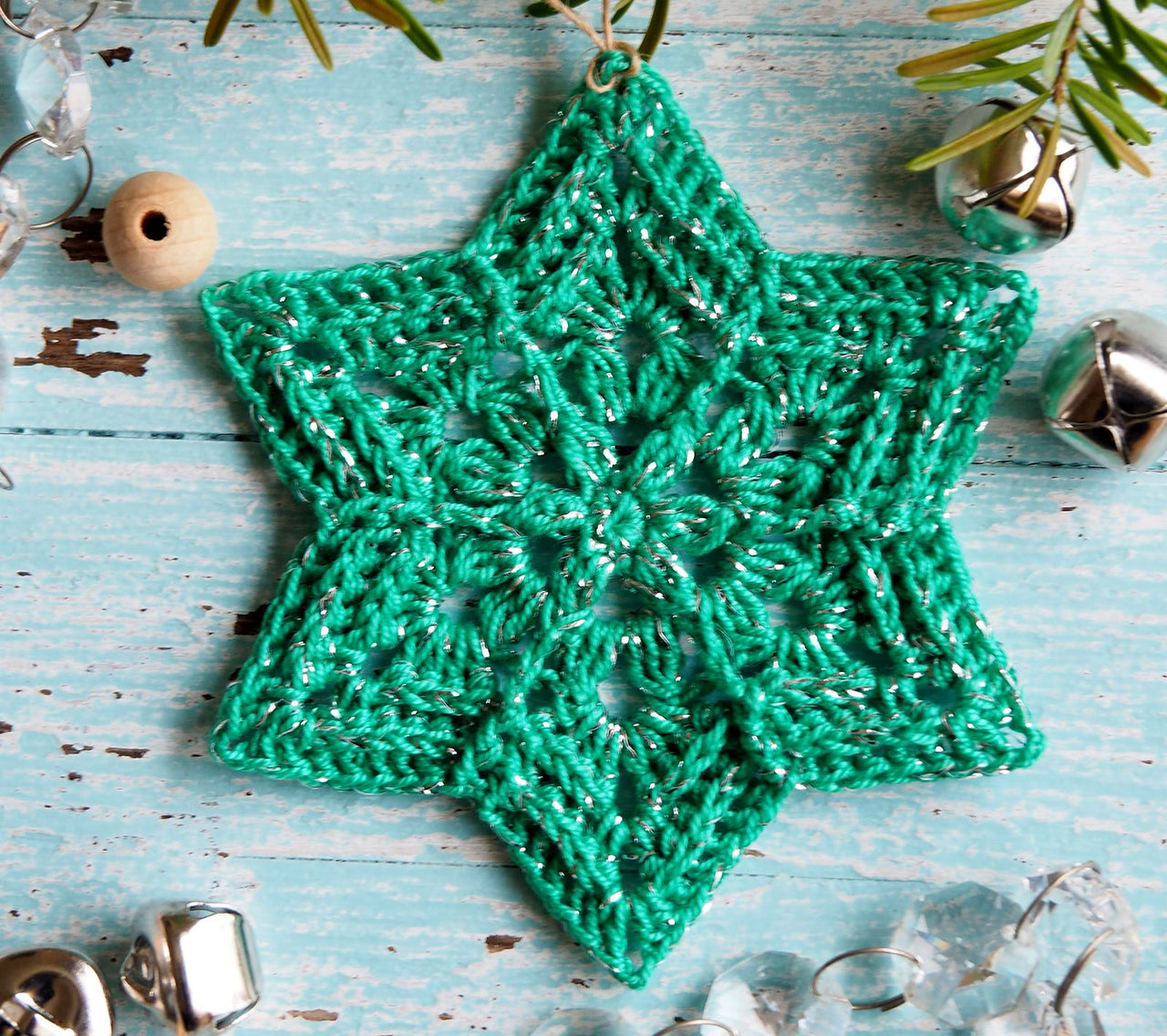 Flower Star Snowflake
