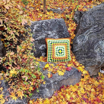 Fresh Spring Granny Cushion