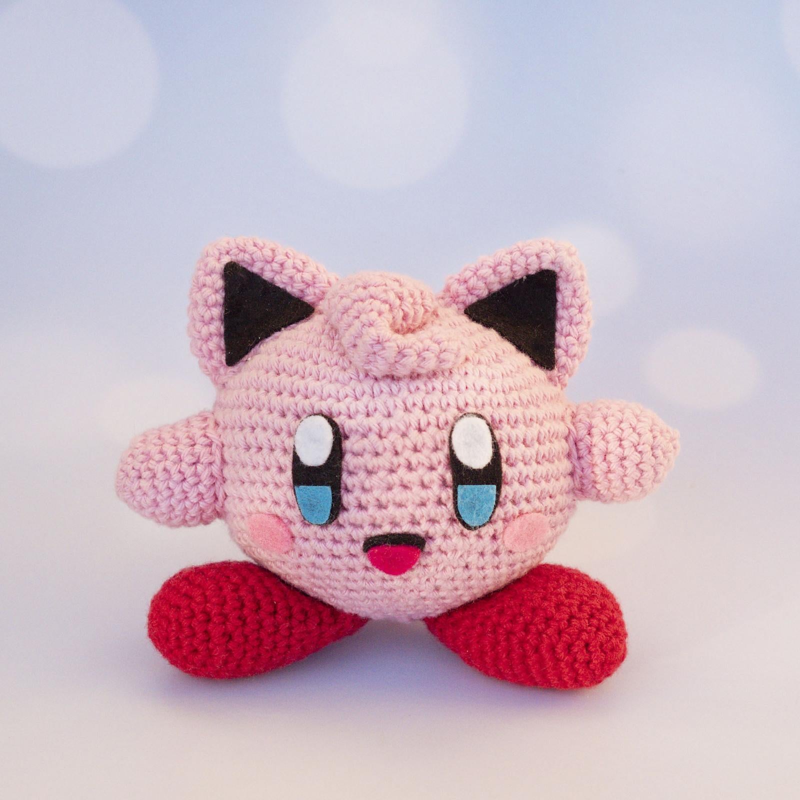 Jiggly Kirby Amigurumi