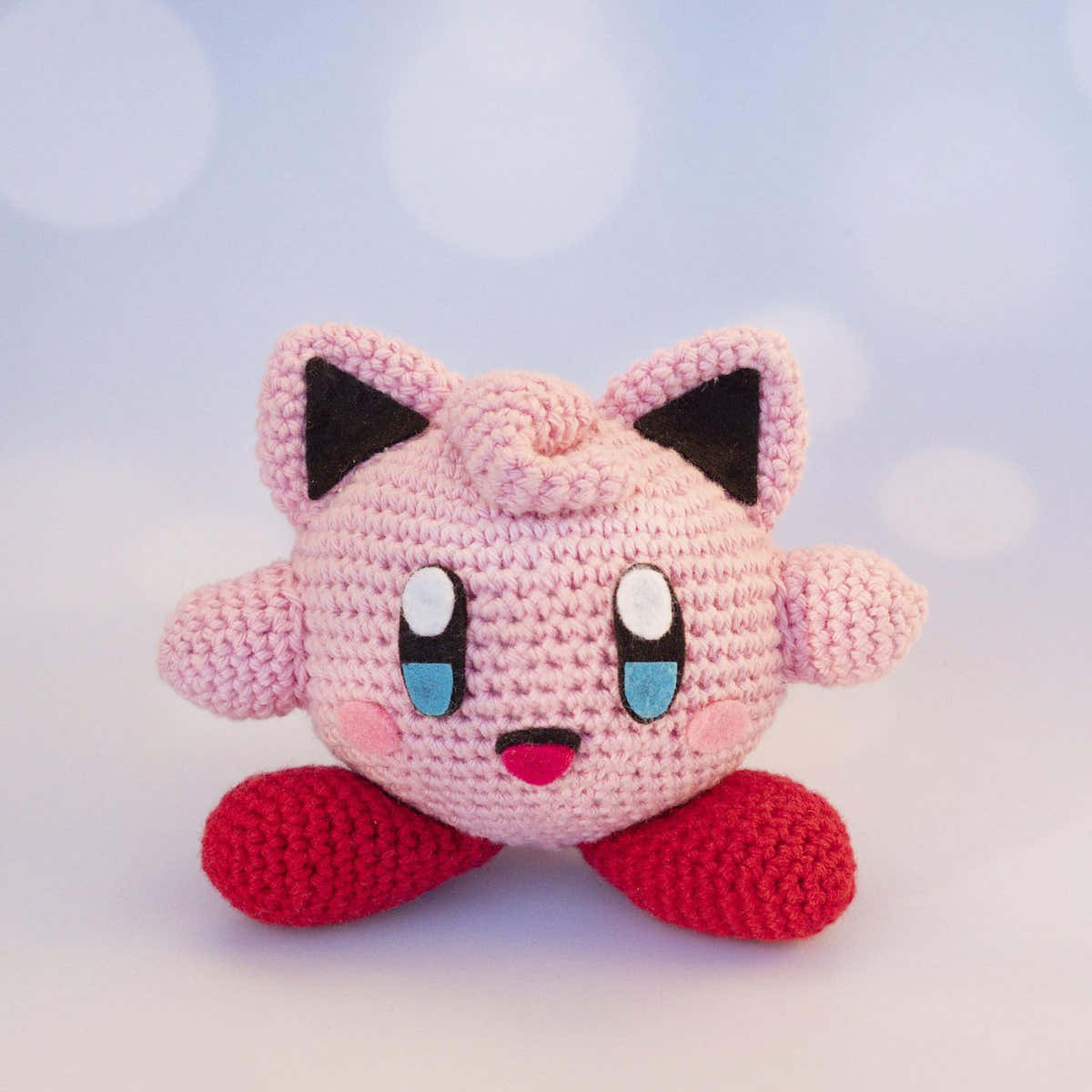 Jiggly Kirby Amigurumi