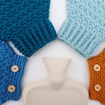 Cosy Vibes Hot Water Bottle Cover
