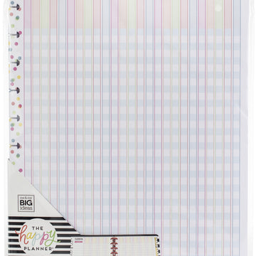 Happy Planner Big Full Sheet Fill Paper 40/Pkg - Teacher Checklist