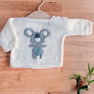 Koala baby sweater