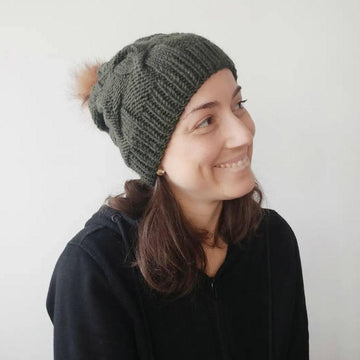 Upside Down cable hat