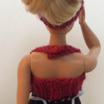 Curvy Barbie Rockabilly Dress and Headband All Sizes