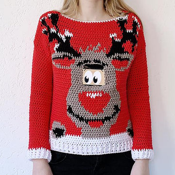 Reindeer Christmas Sweater