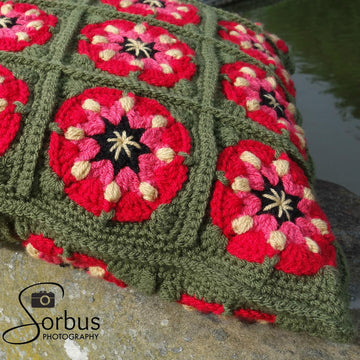 River Rose Pillow Cover