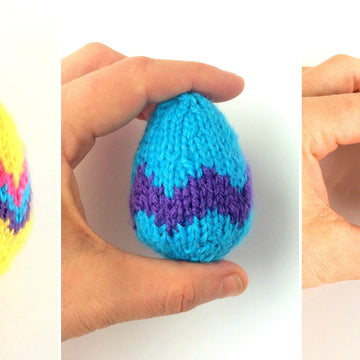 Patterned Easter Egg Decorations