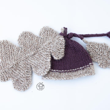 Acorn hat for doll