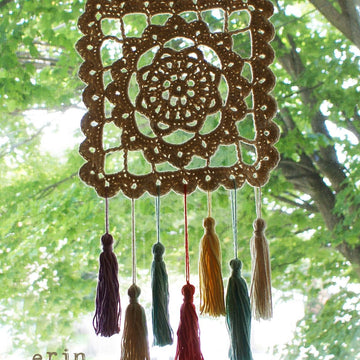 Dreaming of Granny, Granny Square Wall Hanging