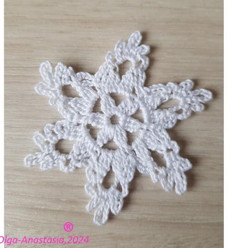 Crochet snowflake 89
