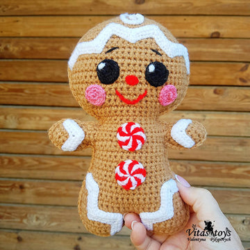 Doll Gingerbread Boy amigurumi