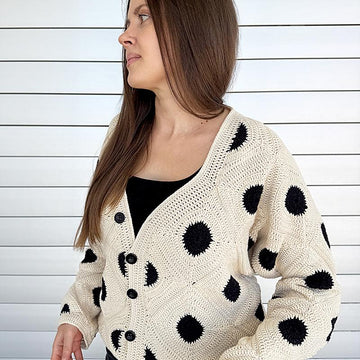 Polka Dot Cardigan