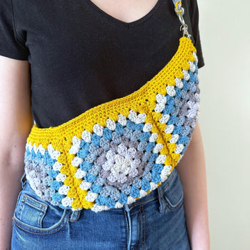 Granny Square Cross Body bag