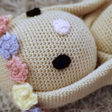 Lady Lala and Mr. Lulu crochet bunny buddies