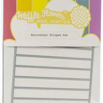 Waffle Flower Crafts Waffle Flower Die - Horizontal Stripes