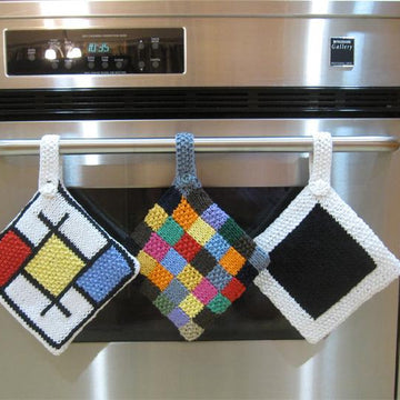 Malevich Black Square Pot Holder