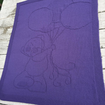 BALLOONS baby blanket