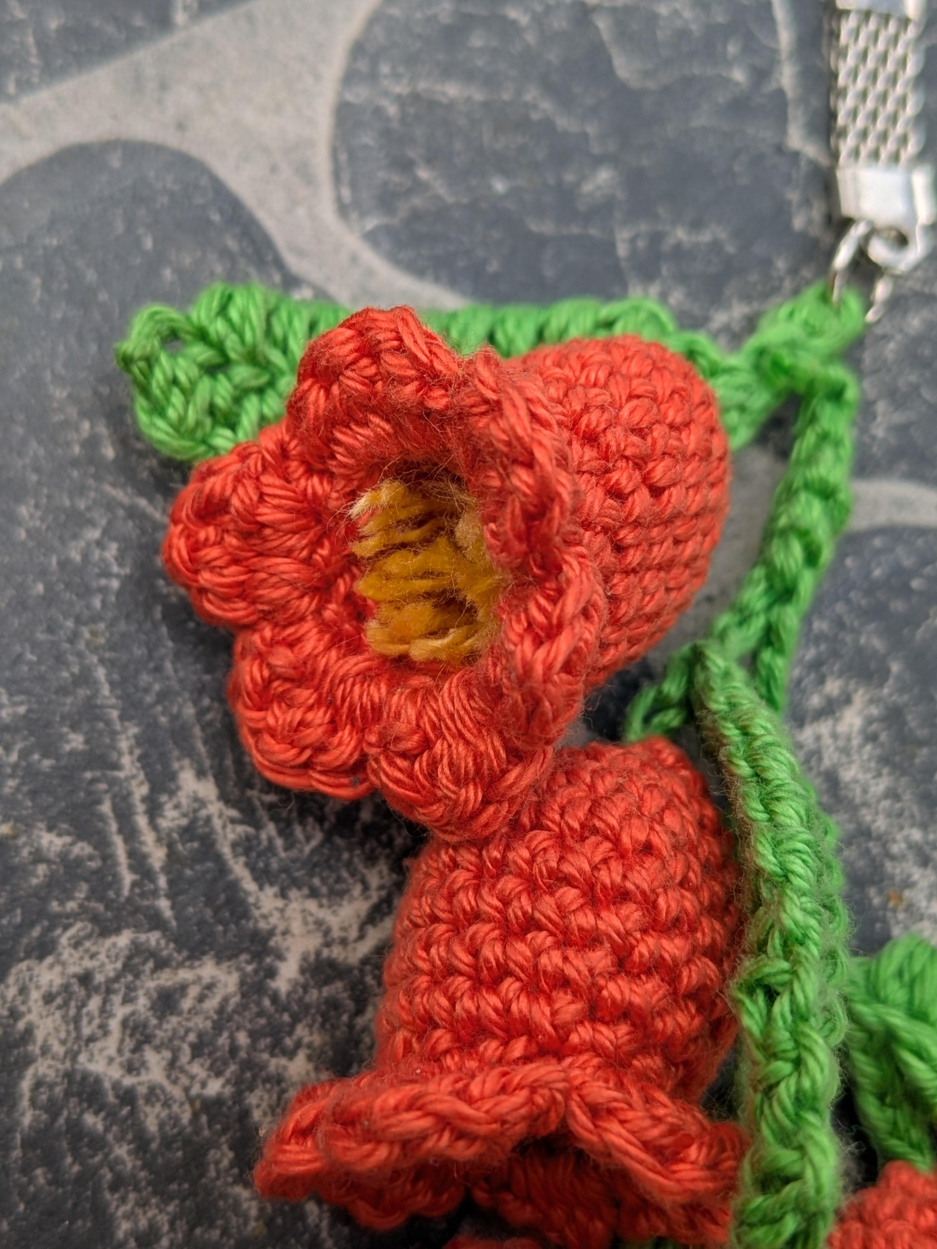 Flower Bag Charm English_US