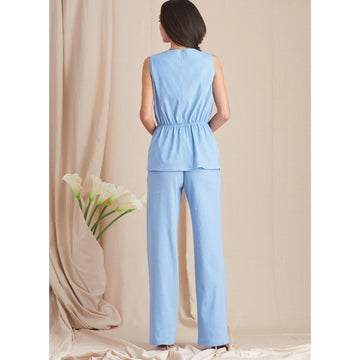 Simplicity Misses' Tops, Pants and Shorts S9612 - Sewing Pattern