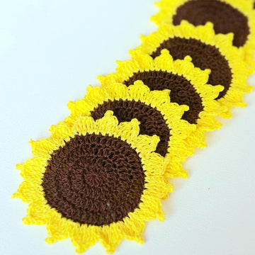 Sunflower coaster