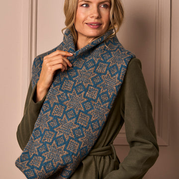Bright Star Cowl in Rowan Moordale - Downloadable PDF