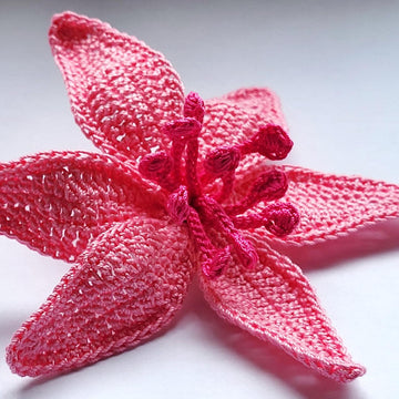 Lily flower pattern