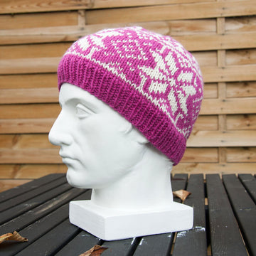 PINK ROSE Beanie