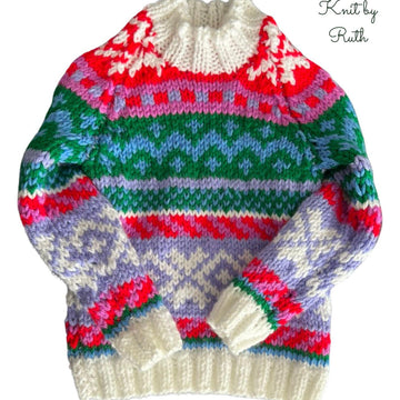 Chunky Funky Fairisle Sweater