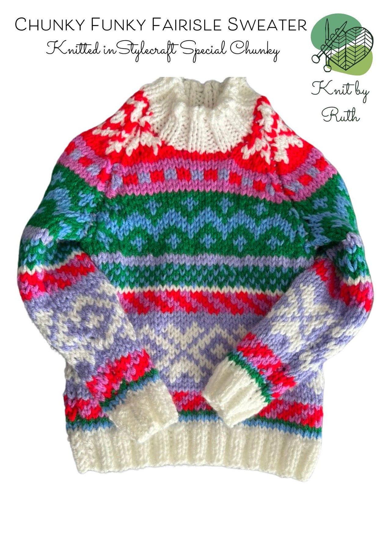 Chunky Funky Fairisle Sweater