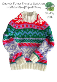 Chunky Funky Fairisle Sweater