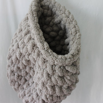 EZ Crochet Hanging Basket