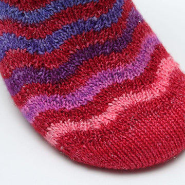 Ripple Socks - Toe Up