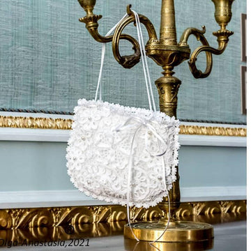 Lace wedding bag
