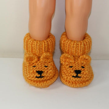 Baby Teddy Bear Booties