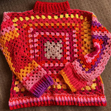 Granny Square Jumper Pattern